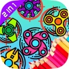 Coloring & Find Hidden Fidget Spinner