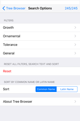 Tree Browser - náhled
