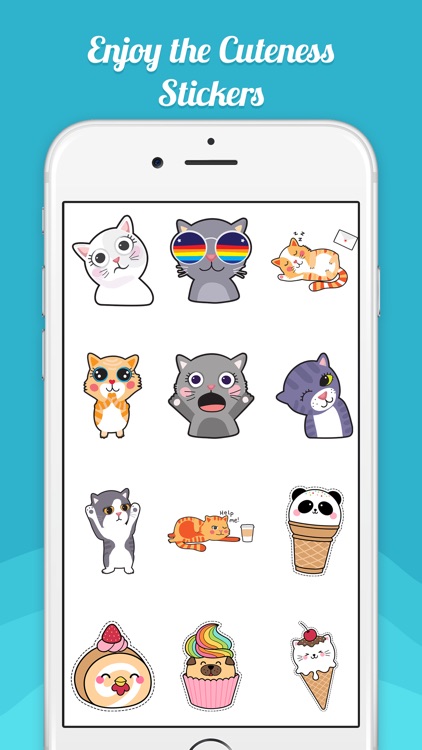Cuteness Sticker For iMessage