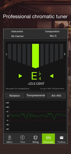 全能校音器 - 專業調音器加節拍器(圖4)-速報App