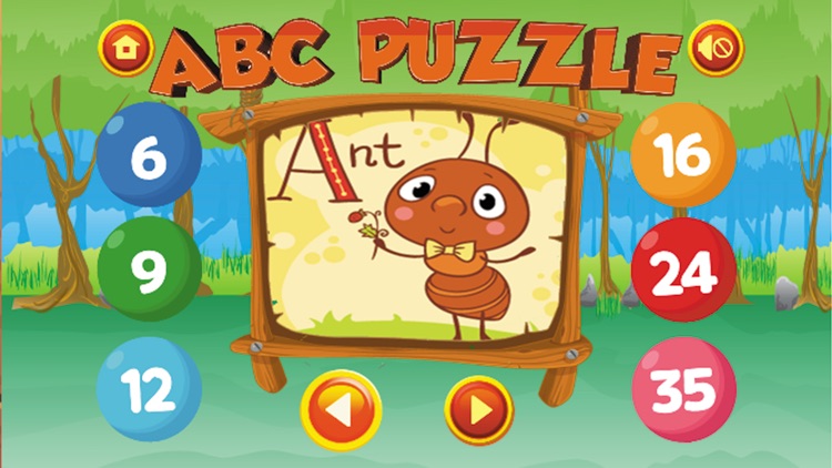 ABC Jigsaw Puzzle and Coloring