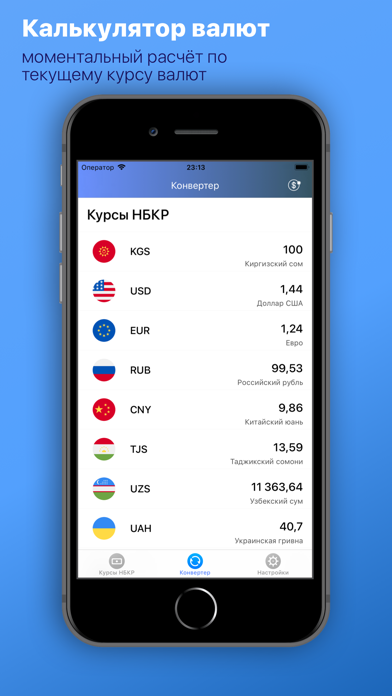 Курс валют Киргизии screenshot 2
