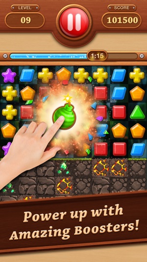 Wooden Match 3 - Puzzle Blast(圖4)-速報App