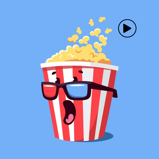 Moviegoers Stickers-Animated