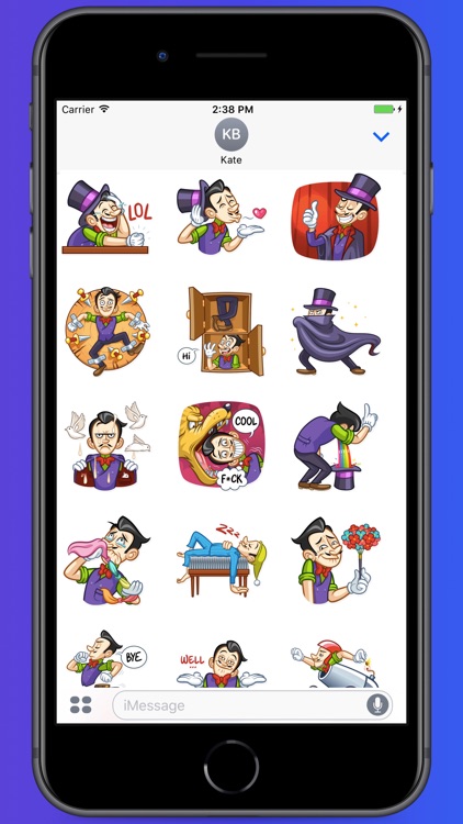 Marcus the Magician Stickers