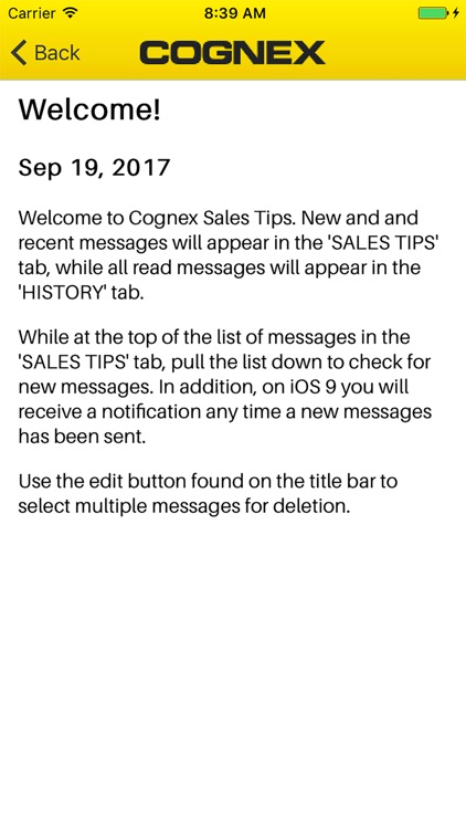 Cognex Sales Tips screenshot-3