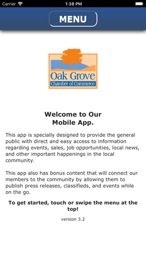 Oak Grove Chamber Mobile App(圖1)-速報App