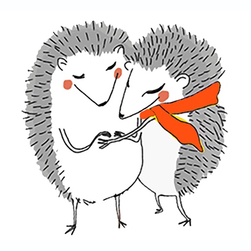 Mr. Hedgehog Animated Stickers