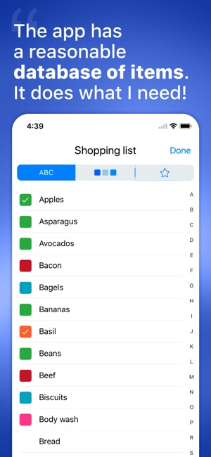 grocerylist