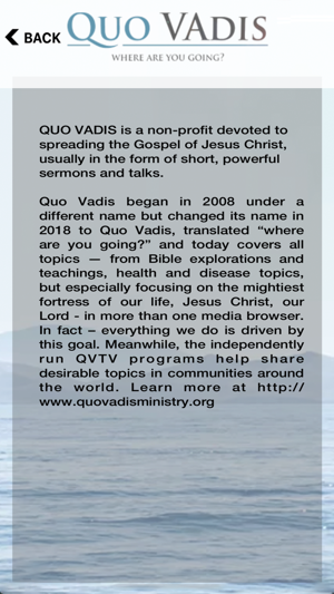 QVTV - Quo Vadis Ministry(圖6)-速報App