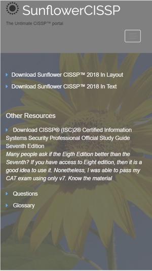 Sunflower CISSP