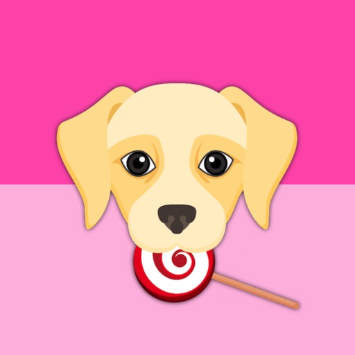 Cream Labrador Emoji icon