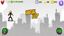 Game screenshot Skateboard Stickman-cool jump apk