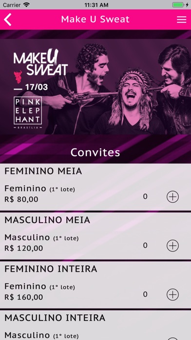 Pink Brasília screenshot 3