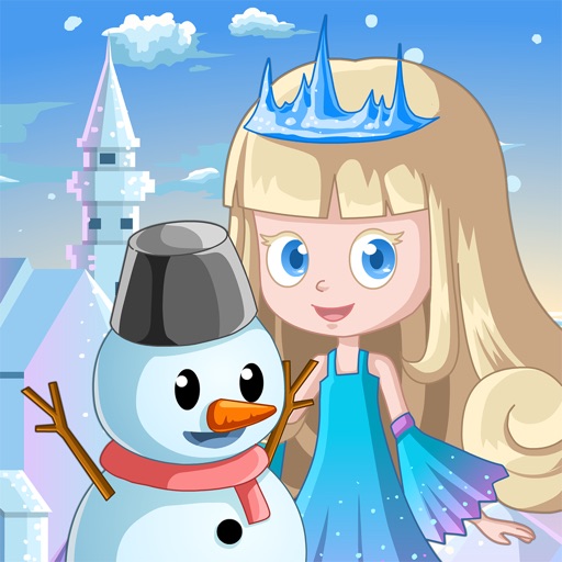 Princess Snow Home Design - Princess's Doll House iOS App