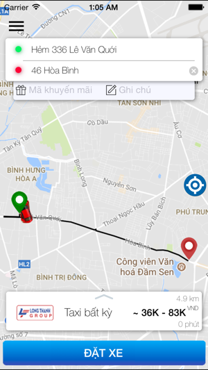 Taxi Long Thành(圖4)-速報App
