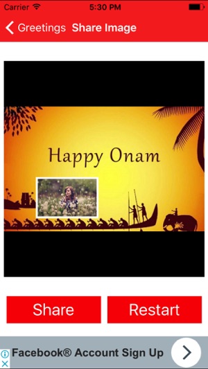 Onam Greetings Maker For Onam Messages & Images(圖3)-速報App