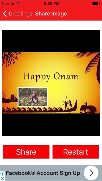 Onam Greetings Maker For Onam Messages & Images