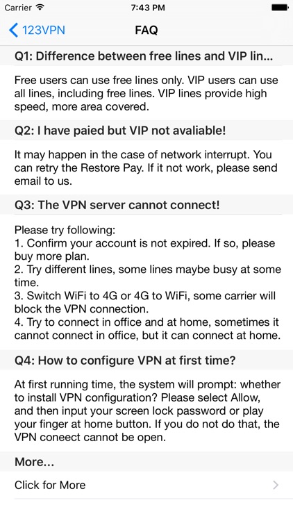 123VPN - Reliable and Simple screenshot-3