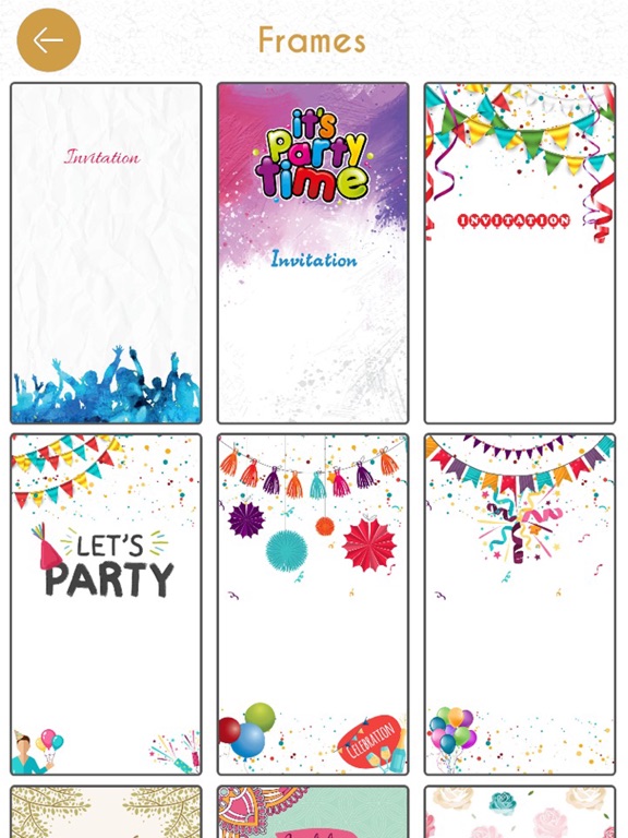 Party Invitation Card Creator screenshot 4