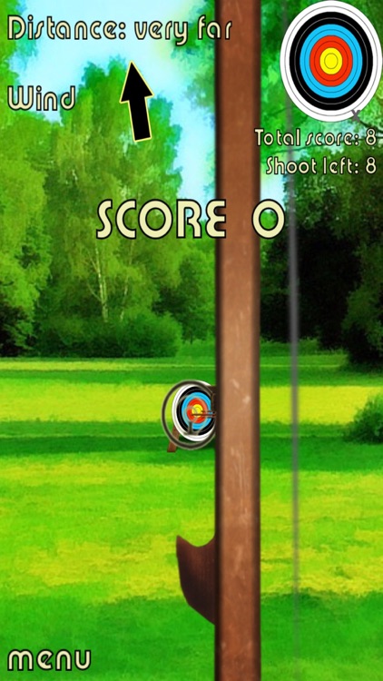 Archer bow shooting