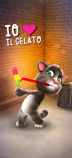 TOM GATTO PARLANTE DA SCARICA