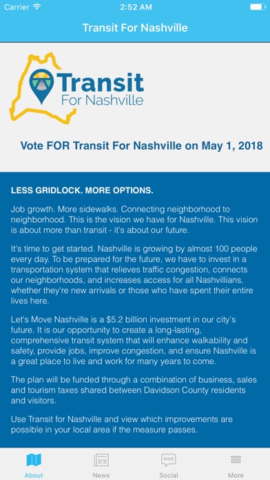 Transit For Nashville screenshot 2