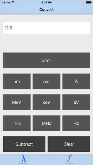 Spectroscopic Unit Converter