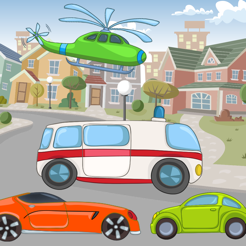 Car-s & Vehicle-s: Education-al Game-s For Kid-s: Spot Mistake-s and Learn-ing Colour-s