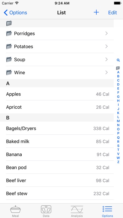 CalcMyCalories screenshot 2