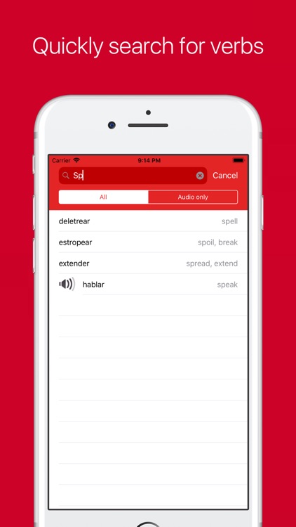 Spanish Verb Conjugator Pro screenshot-3