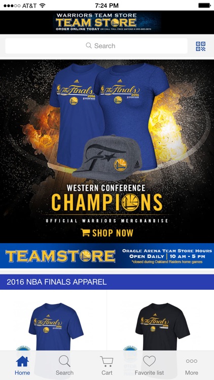 Shop Warriors Team Store