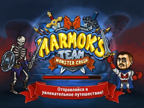 Marmok's Team Monster Crush на iPad
