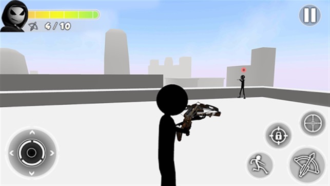 Stickman 3D Crossbow(圖1)-速報App