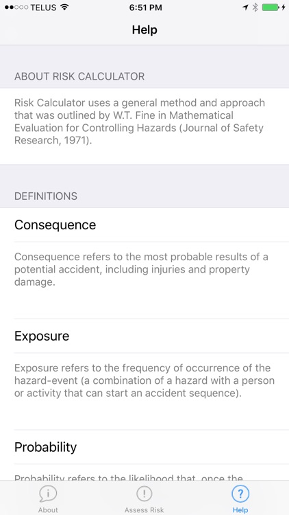 Risk Assessment Calculator screenshot-3