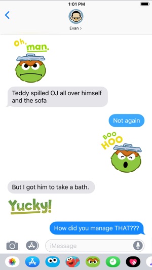 Oscar the Grouch Stickers(圖3)-速報App