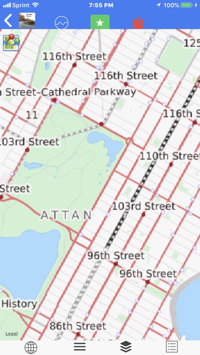 NYC Scaled Subway Map Offline screenshot 4