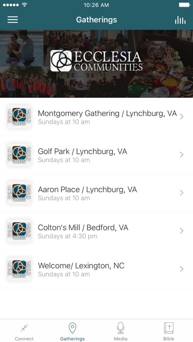 Ecclesia Communities screenshot 2