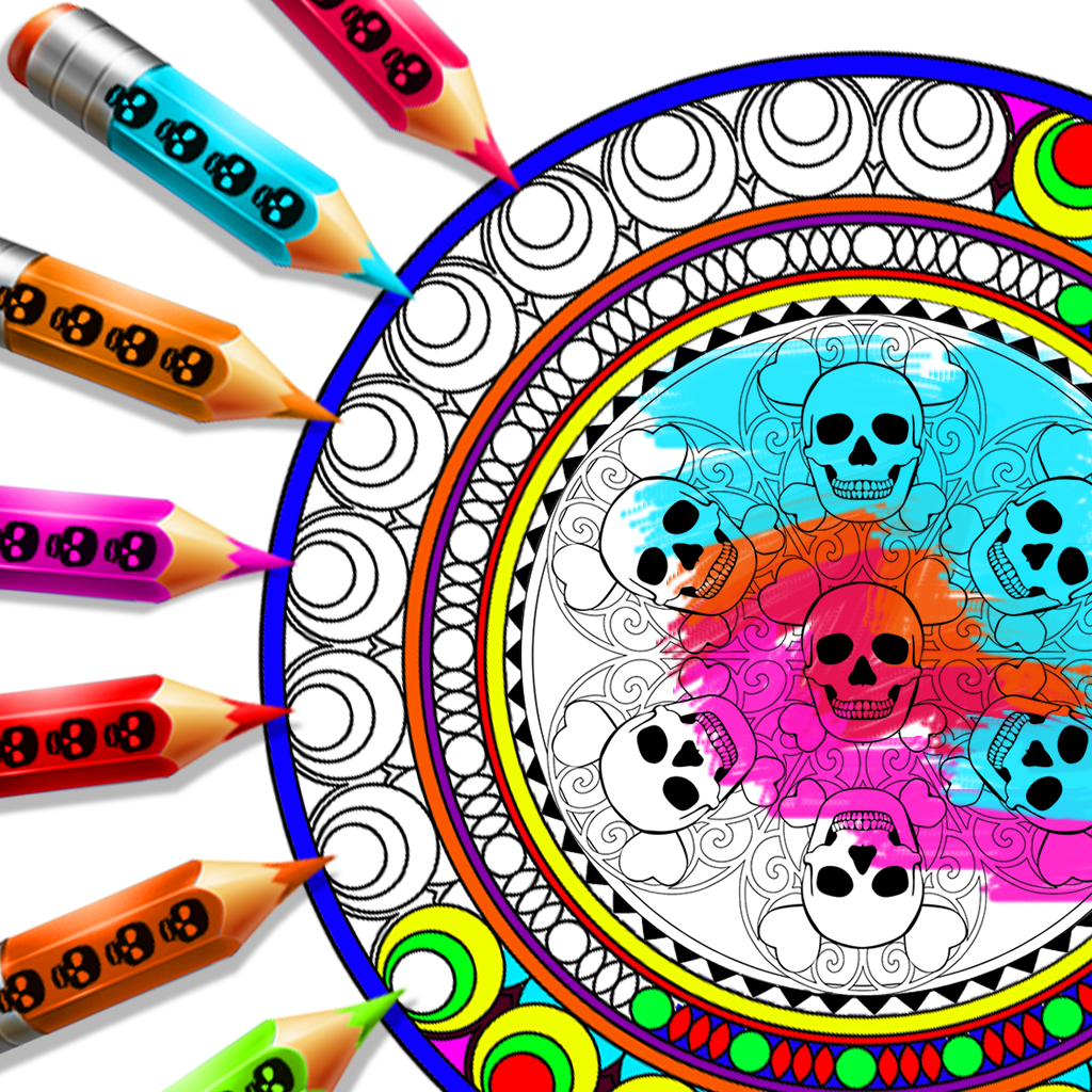 Get Halloween Mandala Drawing Fun for iOS, iPhone, iPad Aso Report