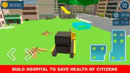 Game screenshot Block City Hospital Craft and Build mod apk