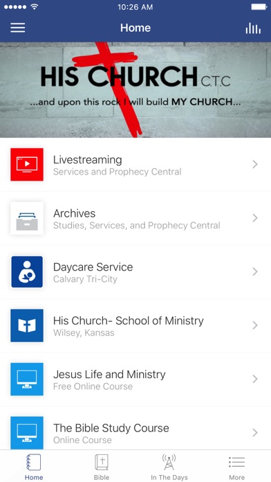 How to cancel & delete His Church - CCP from iphone & ipad 1