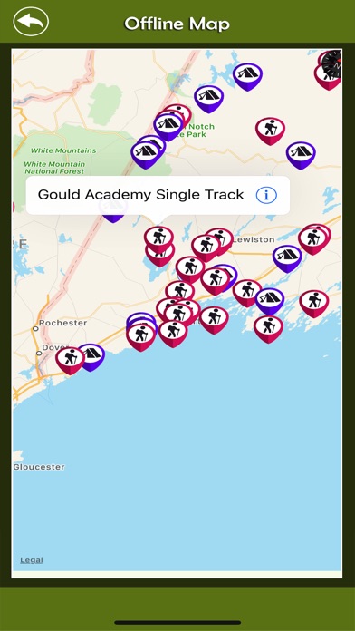 Maine Campgrounds & Hiking Tra screenshot 4
