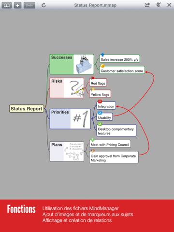 Mindjet Maps for iPad screenshot 4