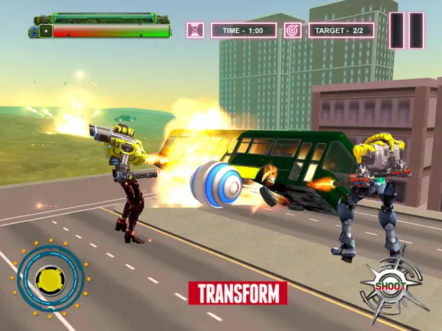 Screenshot 2 Robot Ball Transformation Game iphone