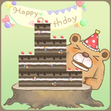 Activities of Glutton Bear : Birthday Cake