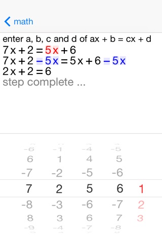 20/20 Linear Equations screenshot 3