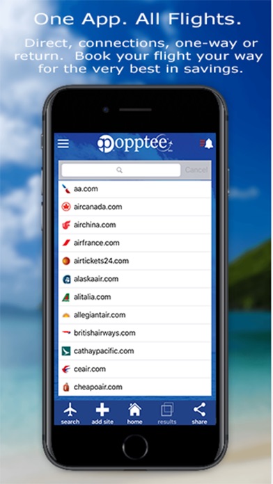 Opptee Travel Search screenshot 3