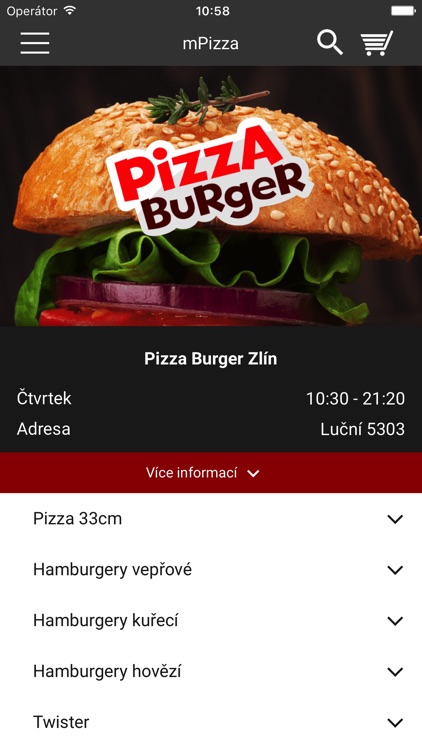 Pizza Burger Zlín