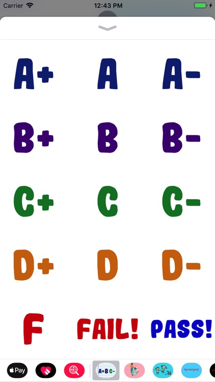 School Grades Stickers screenshot-3