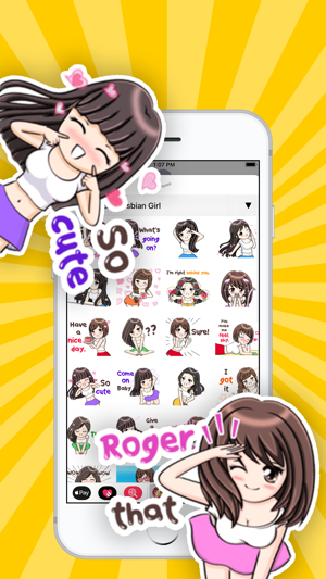 Lesbian Sticker(圖2)-速報App